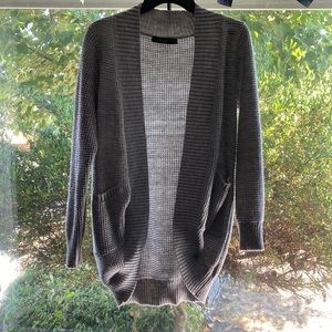 Cute Long Gray Cardigan!